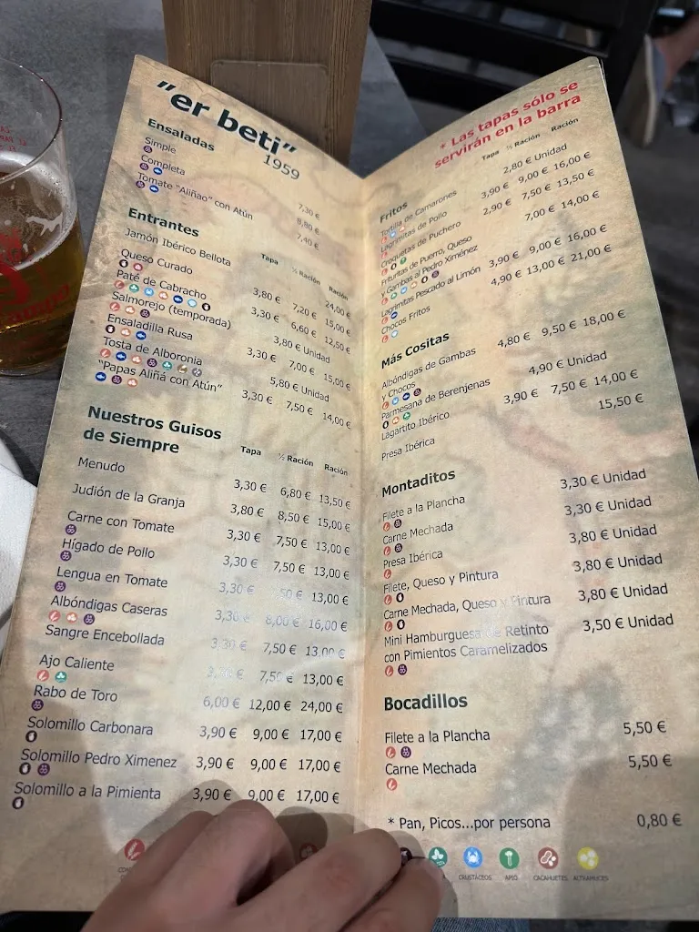 Menu_Bar Er Beti_Puerto de Santa María El_image_4