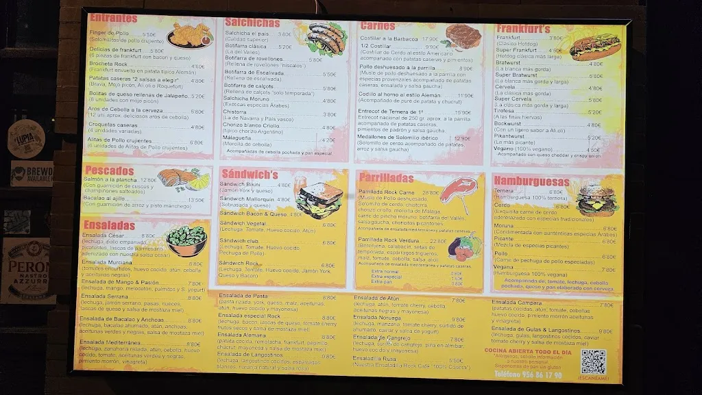 Menu_Gastrobar Rock Café_Puerto de Santa María El_image_1