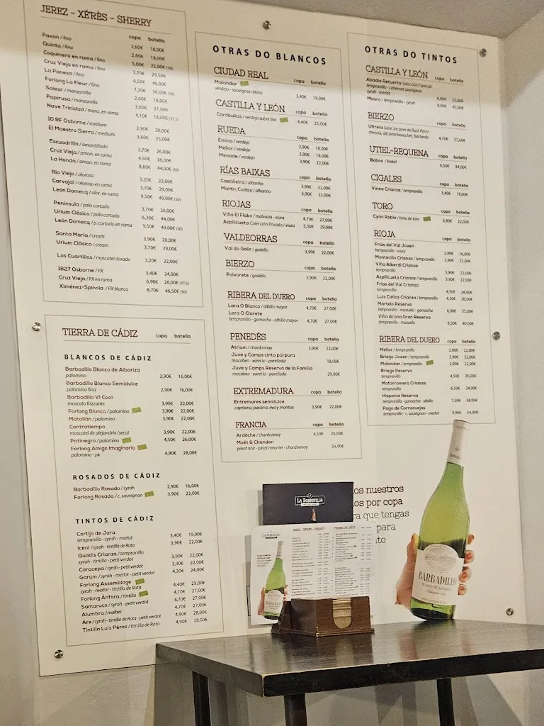 Menu_La Bodeguilla del Bar Jamón_Puerto de Santa María El_immagine_1