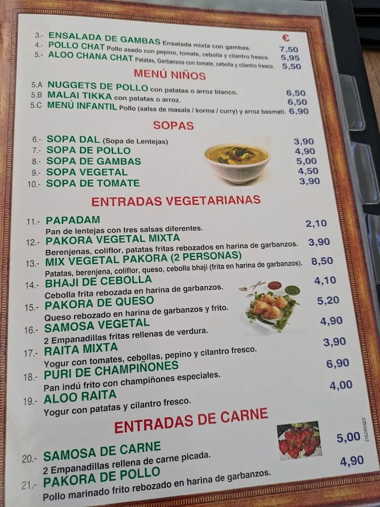 Menu_Taj Mahal V_Puerto de Santa María El_image_4