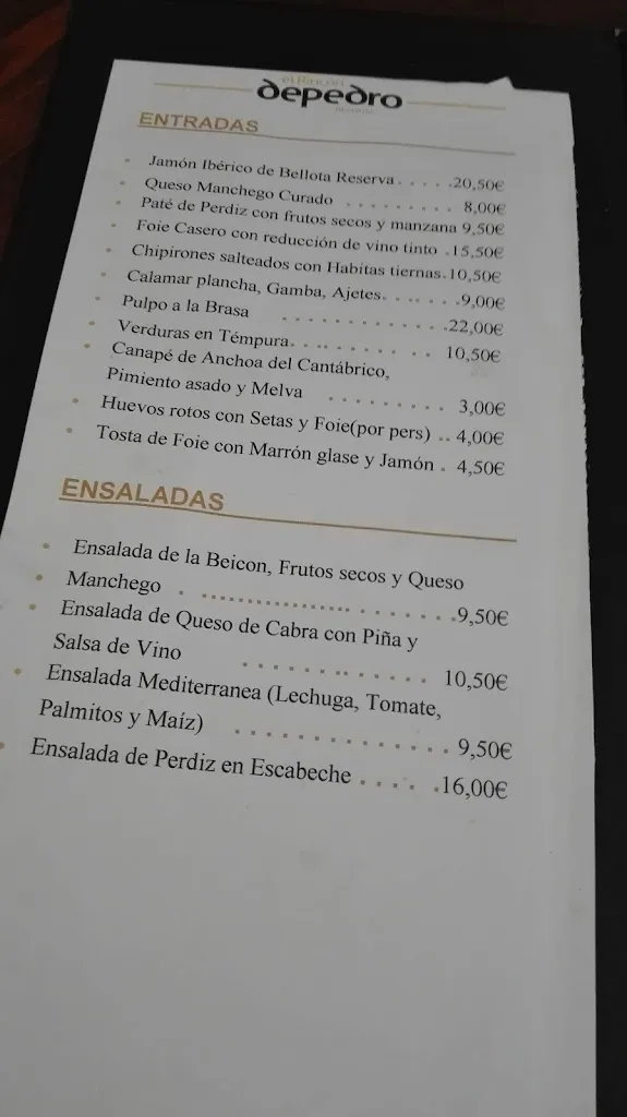 Menu_Restaurante El Rincón De Pedro_Almansa_image_1