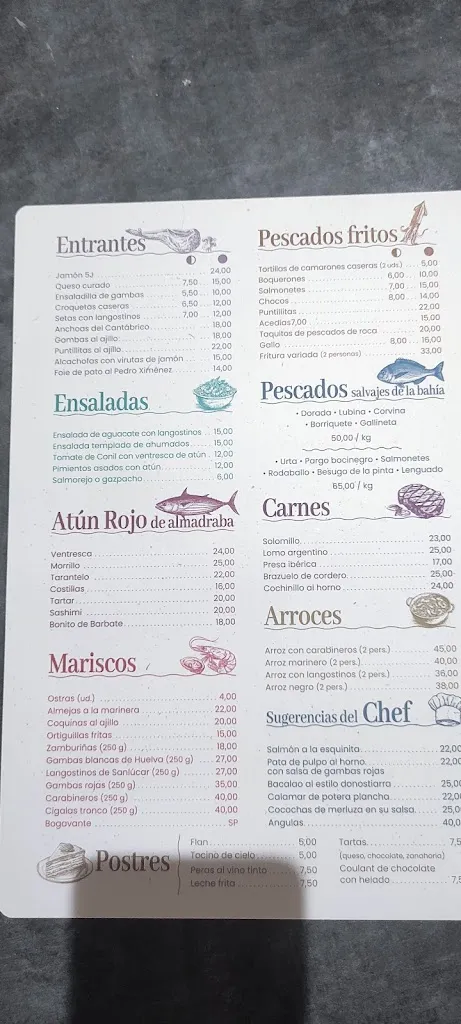 Menu_La Esquinita_Puerto de Santa María El_immagine_4