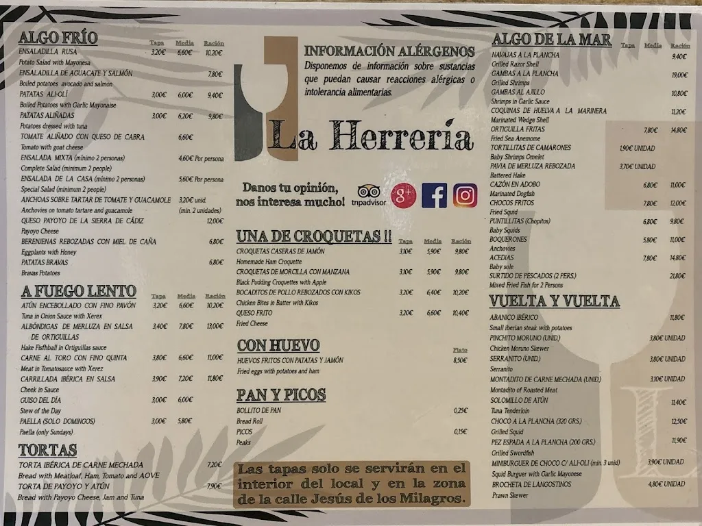 Menu_La Herrería_Puerto de Santa María El_image_1