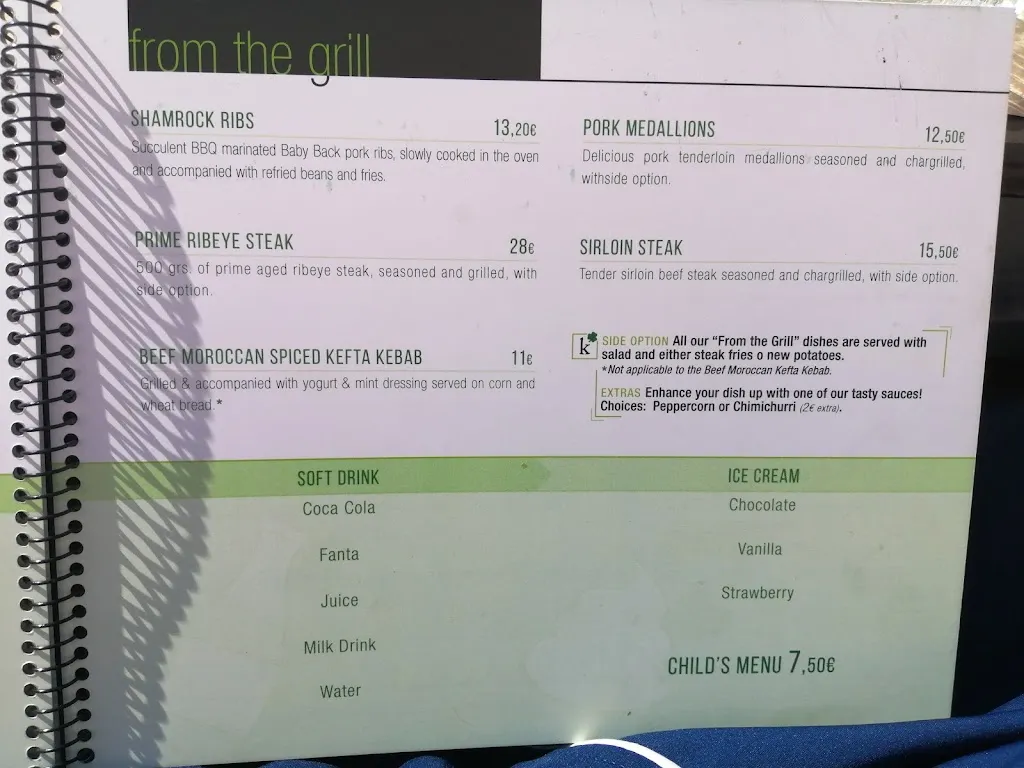 Menu_The Shamrock Bar & Eatery Puerto de Santa Maria_Puerto de Santa María El_immagine_4