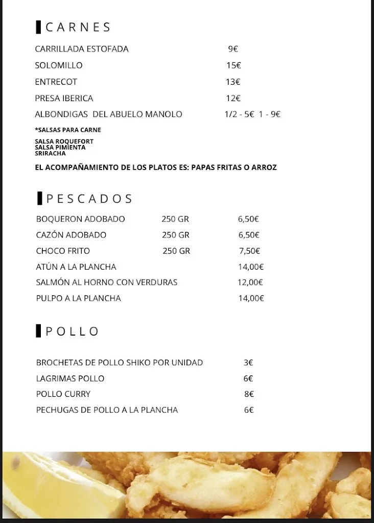 Menu_Shiko Bar_Puerto de Santa María El_image_2