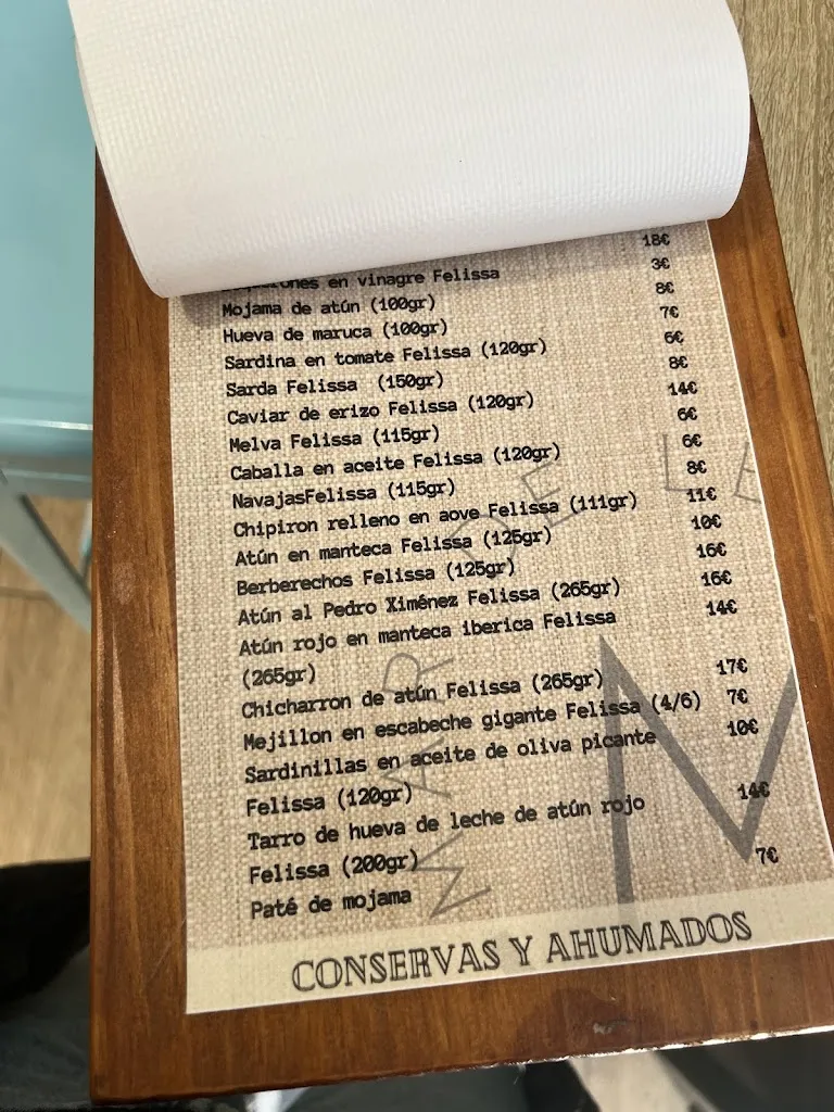 Menu_Mar de Leva_Puerto de Santa María El_image_1