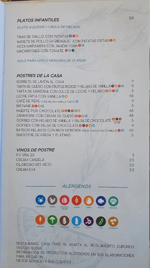 Menu_Restaurante Casa Pepe Puerto Sherry_Puerto de Santa María El_image_2