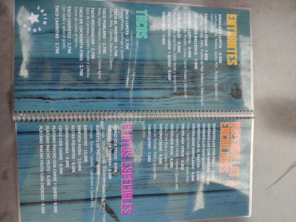 Menu_Lupita Latin Food_Puerto de Santa María El_immagine_3