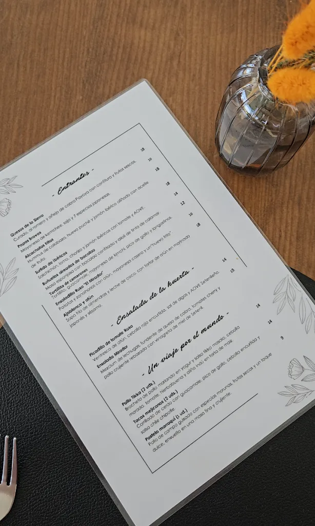 Menu_Restaurante El Mirador_Setenil de las Bodegas_image_4