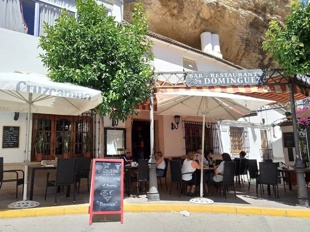 Dominguez restaurant in Setenil de las Bodegas