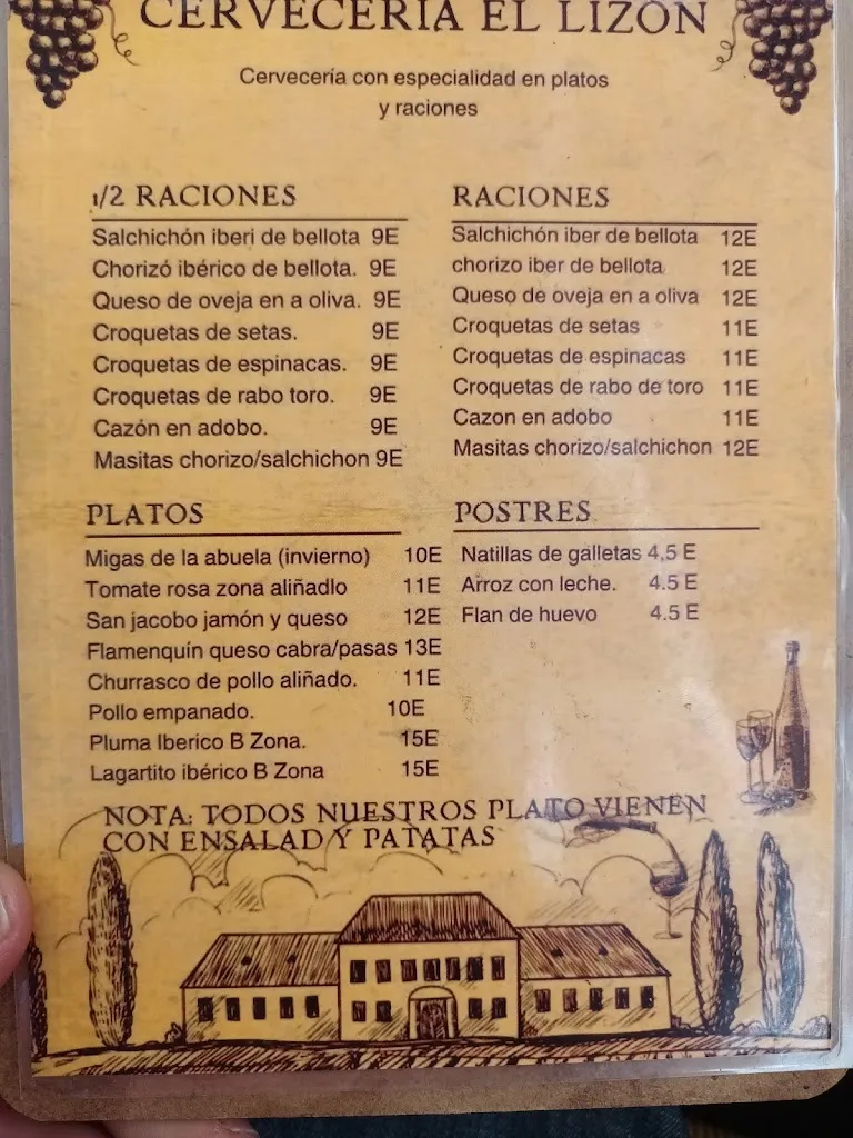 Menu_Restaurante el lizon_Setenil de las Bodegas_image_4