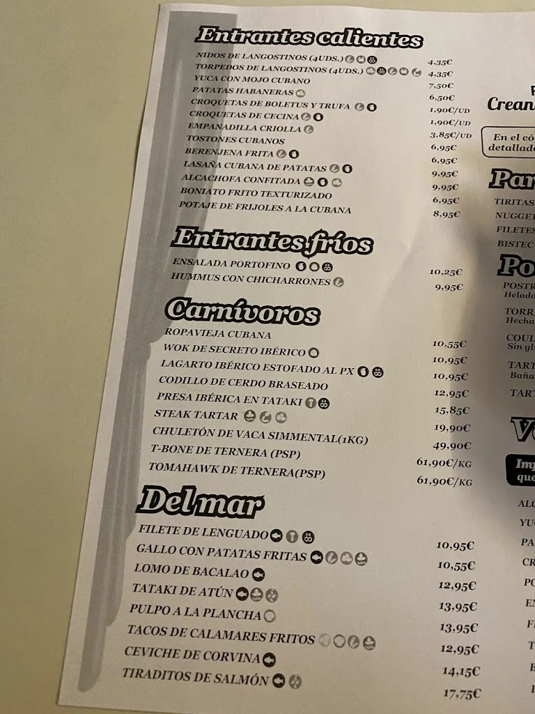 Menu_Restaurante PORTOFINO_Puerto Real_immagine_1