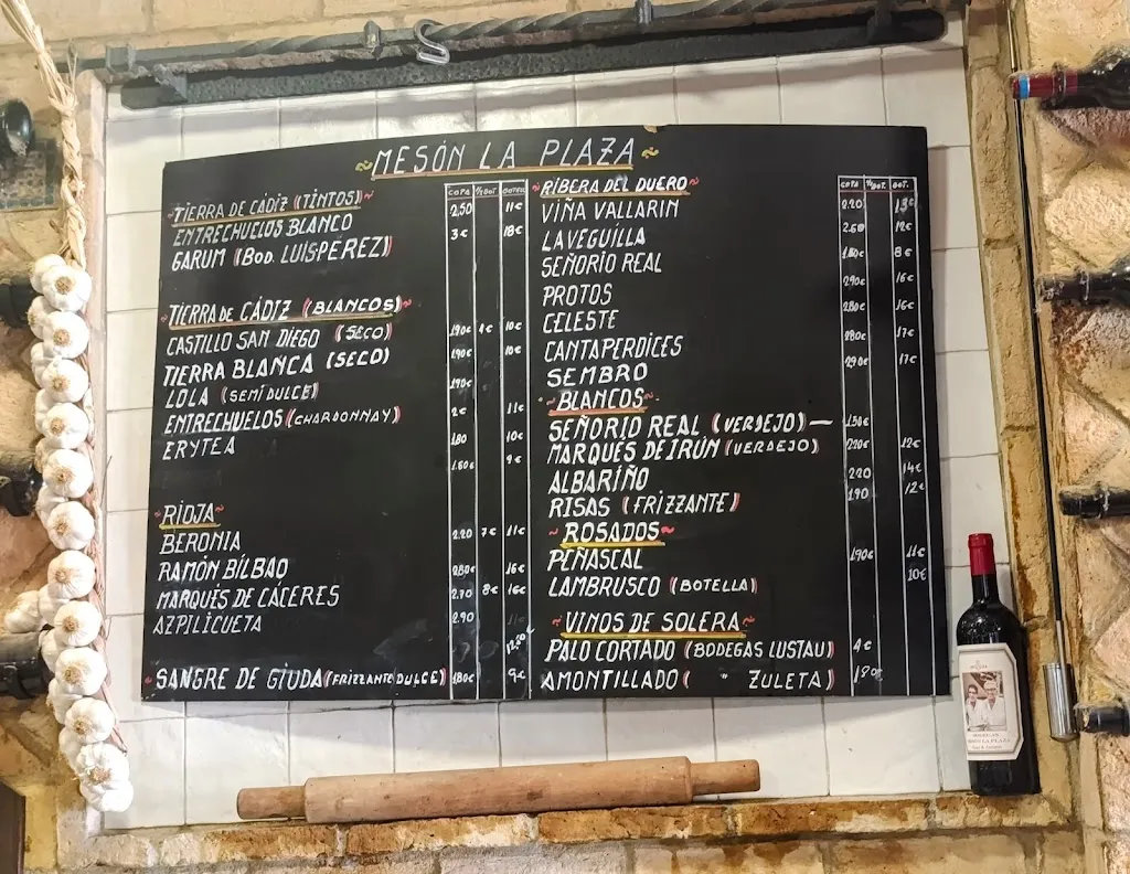 Menu_Mesón La Plaza_Puerto Real_image_1