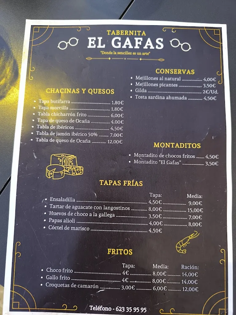 Menu_Tabernita el Gafas_Puerto Real_image_1