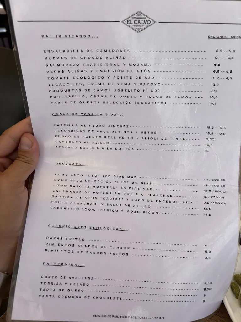 Menu_Ultramarinos El Calvo_Puerto Real_immagine_4