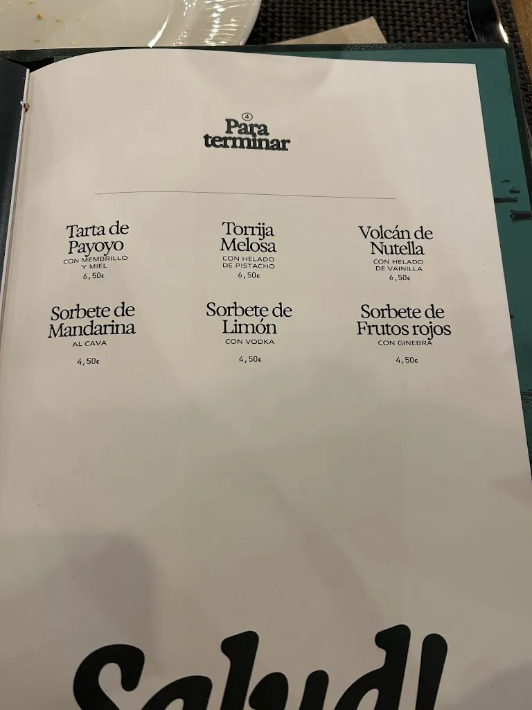 Menü_Restaurante Raíces_Puerto Real_Bild_3