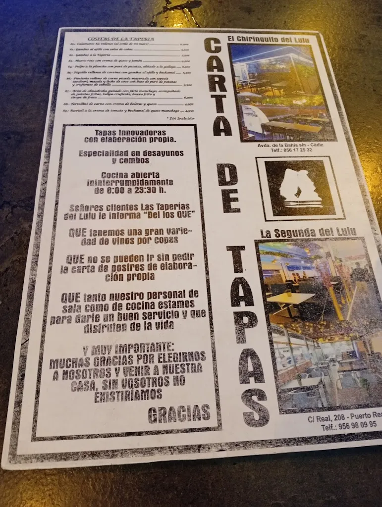 Menu_La Segunda del Lulu_Puerto Real_image_3