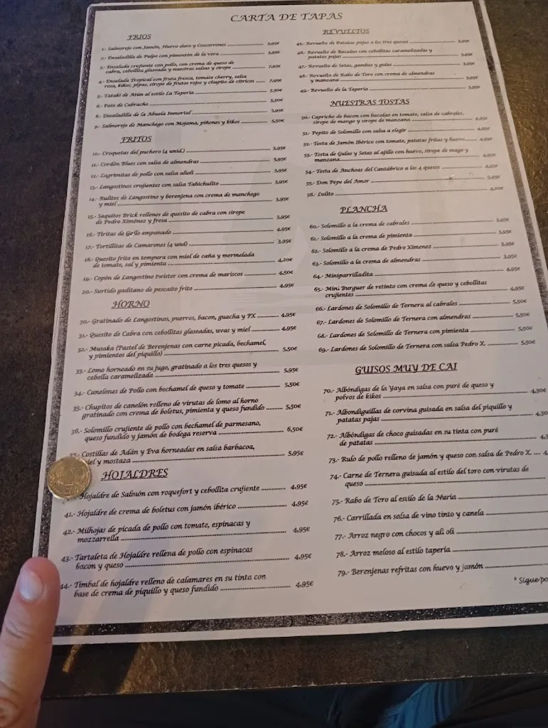 Menu_La Segunda del Lulu_Puerto Real_image_4