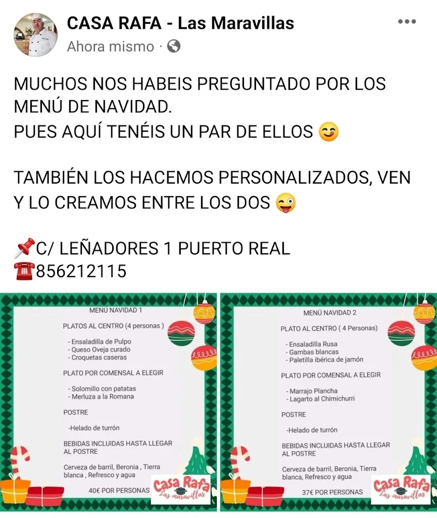 Menu_CASA RAFA - las maravillas_Puerto Real_image_3