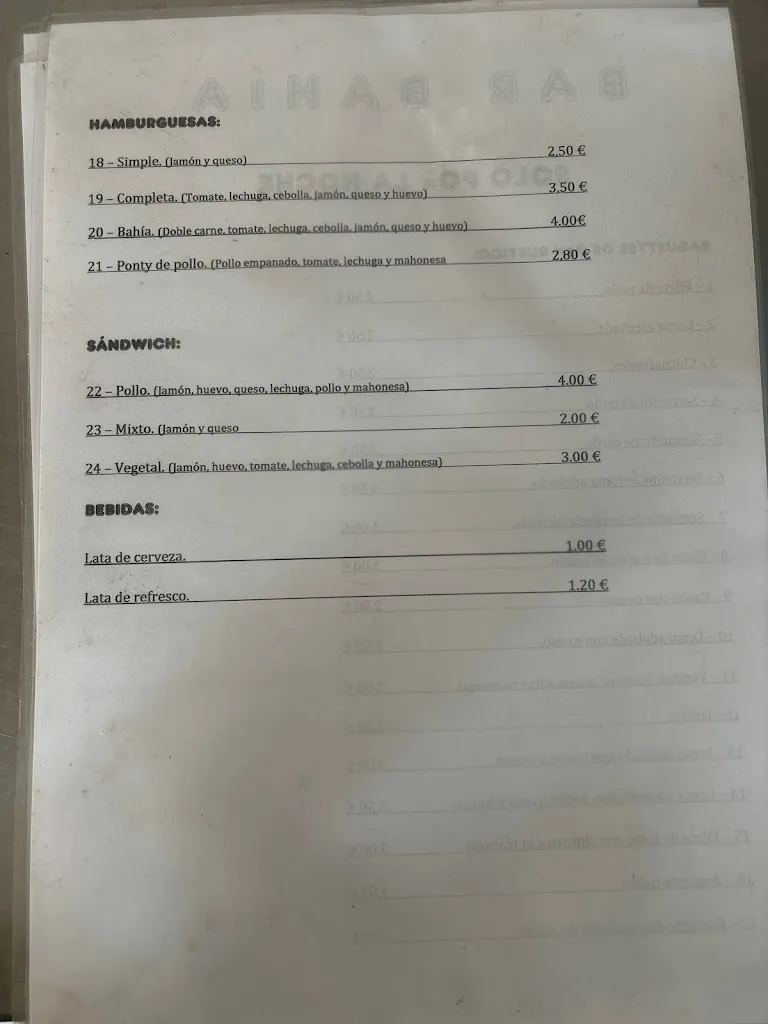 Menu_Bar Bahia_Puerto Real_immagine_4