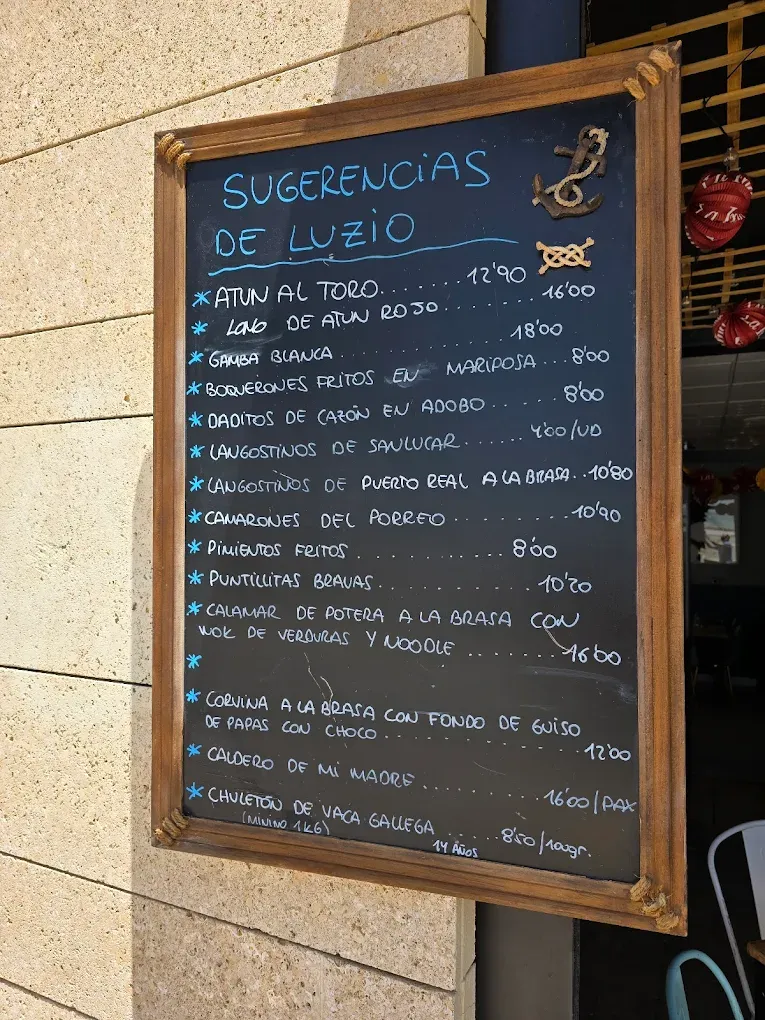 Menu_Luzio | la taberna del muelle_Puerto Real_image_1