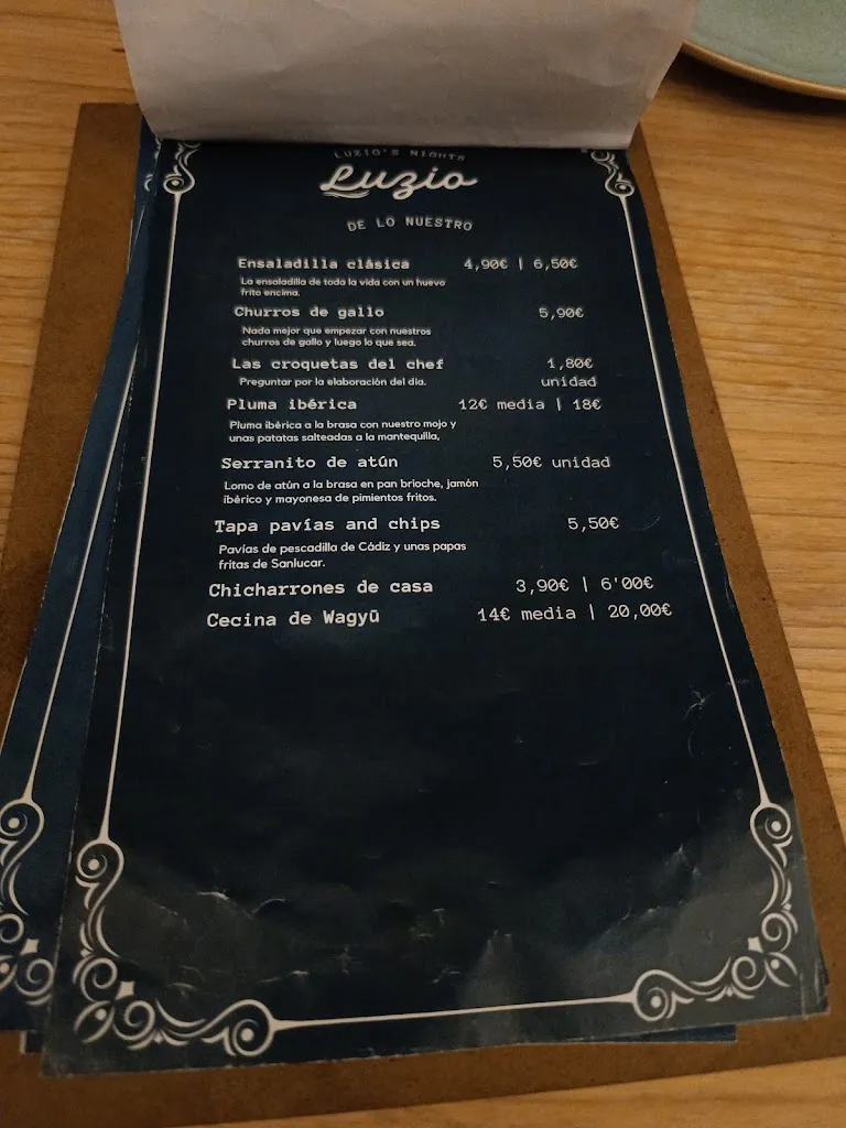 Menu_Luzio | la taberna del muelle_Puerto Real_image_2