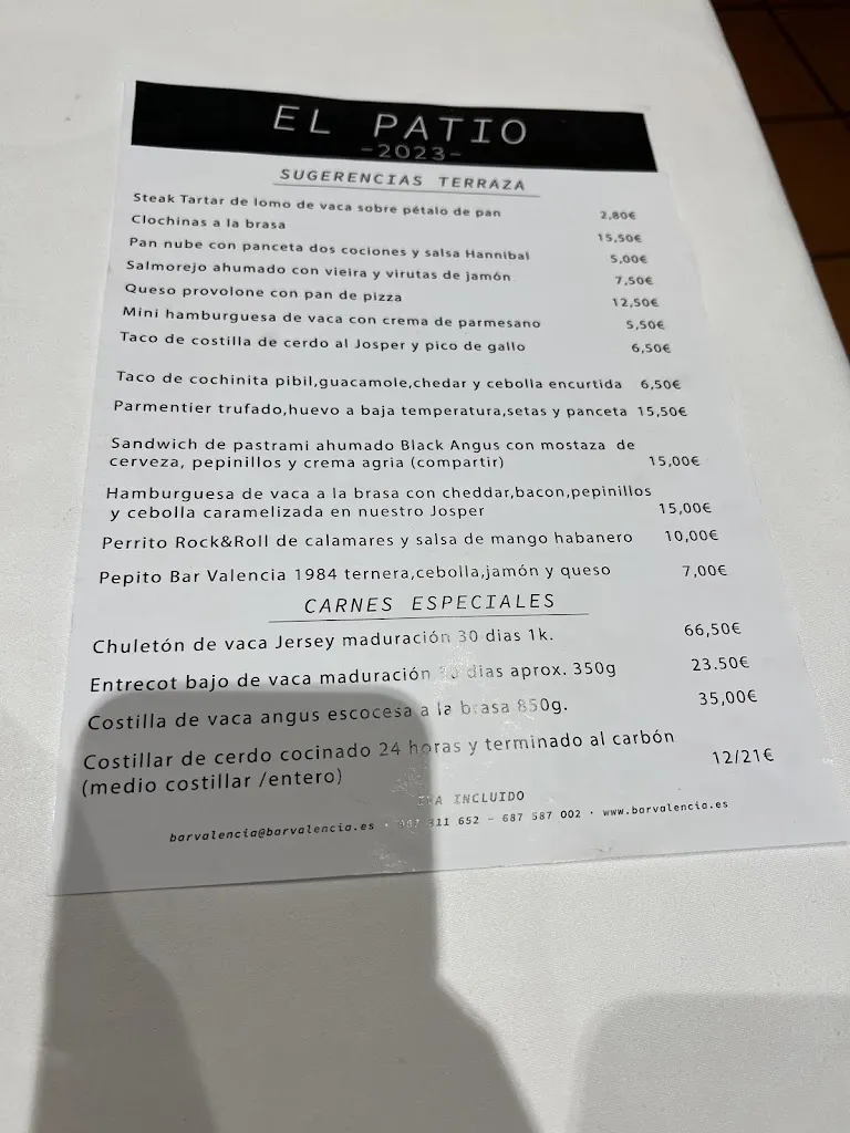 Menu_BARVALENCIA 1948 - Restaurante en Almansa_Almansa_image_2