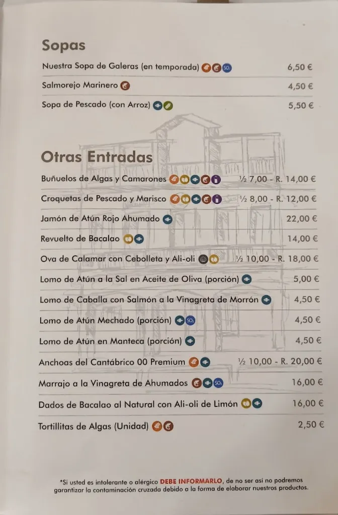 Menu_Casa Bigote_Sanlúcar de Barrameda_image_1