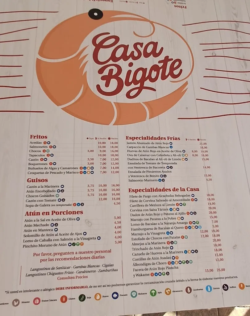 Menu_Casa Bigote_Sanlúcar de Barrameda_image_4