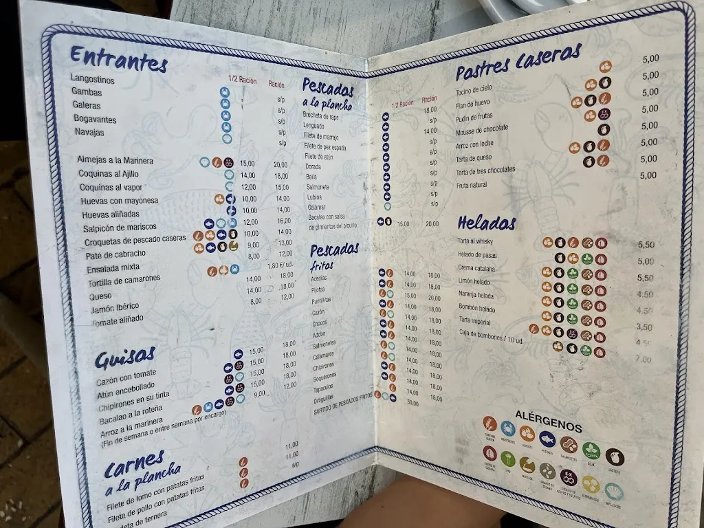 Menu_Restaurante Joselito Huerta_Sanlúcar de Barrameda_image_2