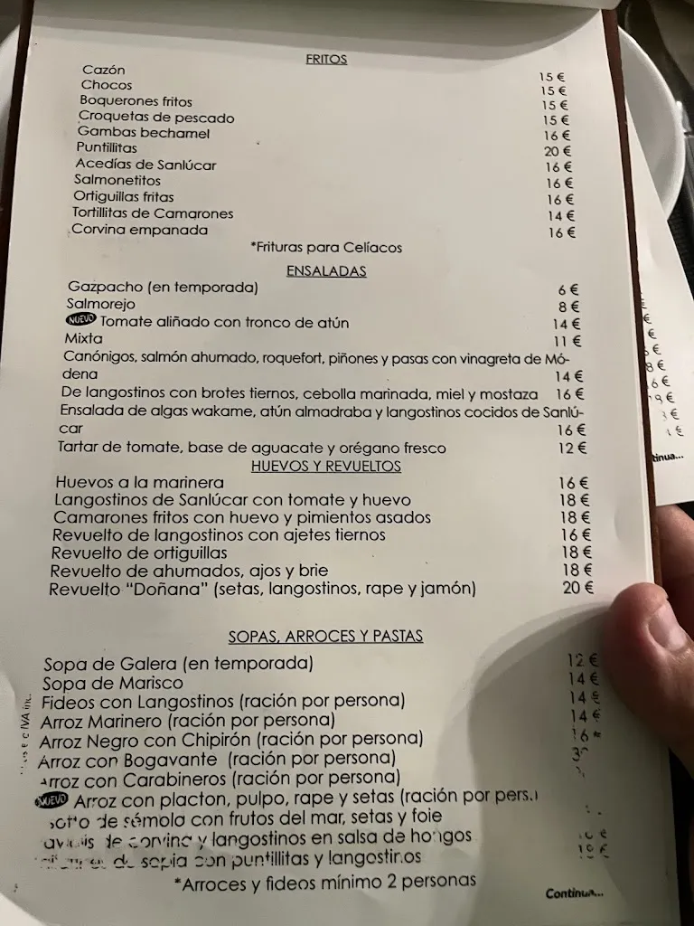 Menu_Mirador de Doñana_Sanlúcar de Barrameda_image_4