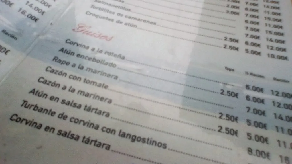 Menu_Restaurante la lonja Sanlúcar_Sanlúcar de Barrameda_image_3