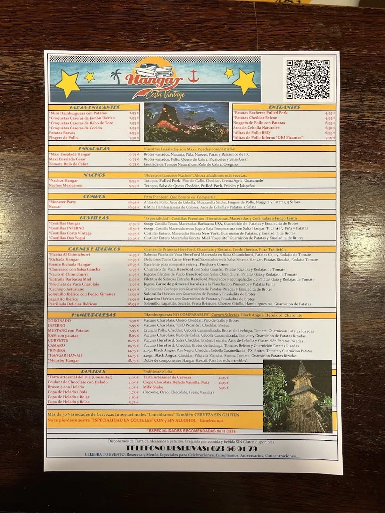 Menu_Hangar Costa Vintage Restaurante_Sanlúcar de Barrameda_image_3