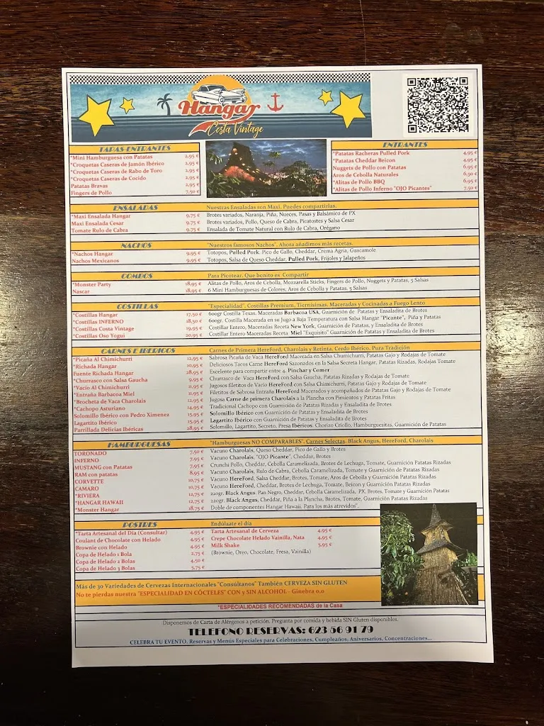Menu_Hangar Costa Vintage Restaurante_Sanlúcar de Barrameda_image_4