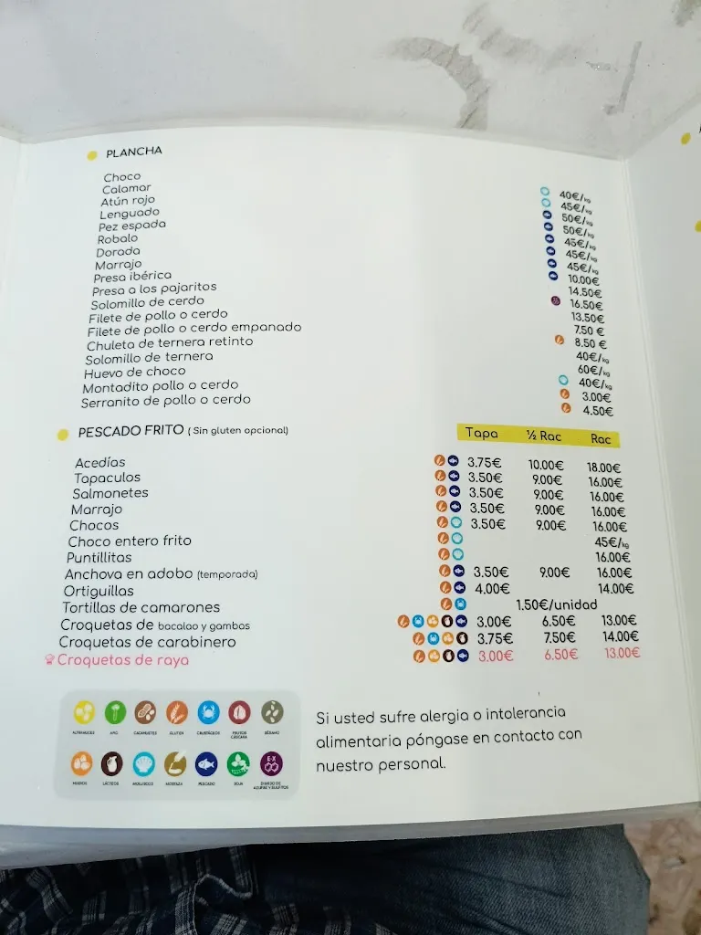 Menu_La Campana_Sanlúcar de Barrameda_image_3