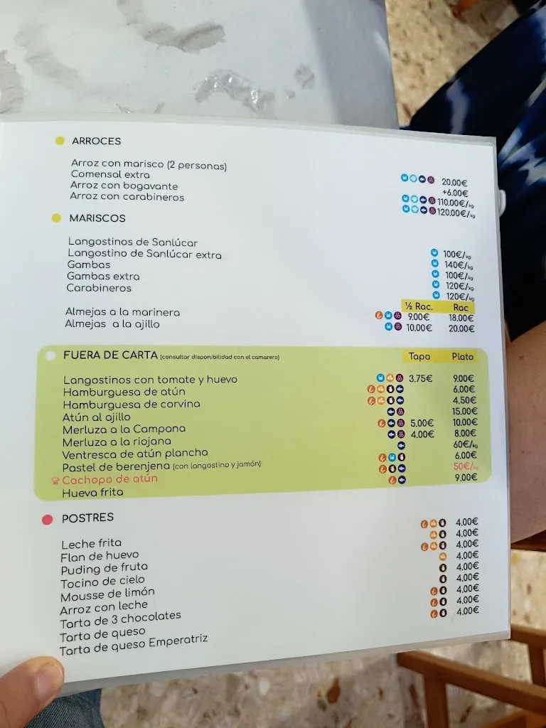 Menu_La Campana_Sanlúcar de Barrameda_image_4