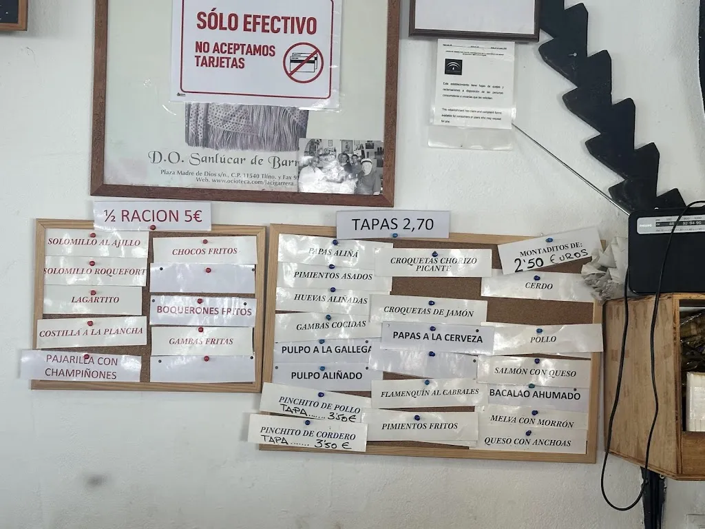 Menu_Restaurante La Tapa_Sanlúcar de Barrameda_image_1