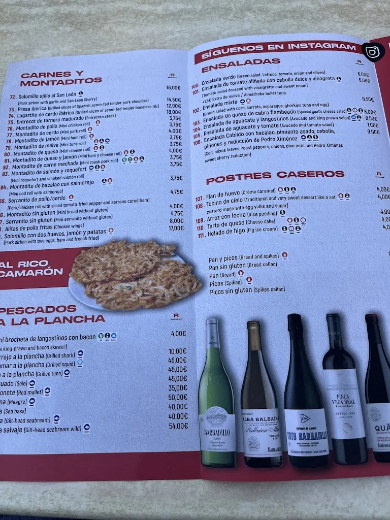 Menu_Taberna Cabildo_Sanlúcar de Barrameda_image_3