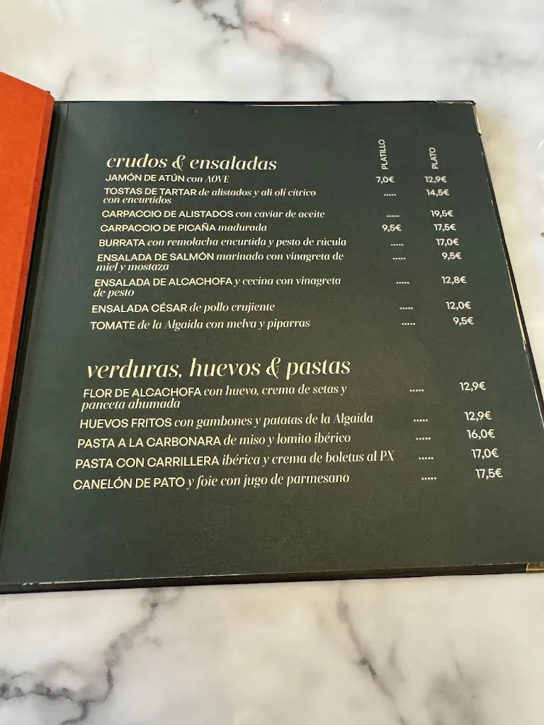 Menu_Restaurante LUCERO · Plaza del Cabildo_Sanlúcar de Barrameda_image_1