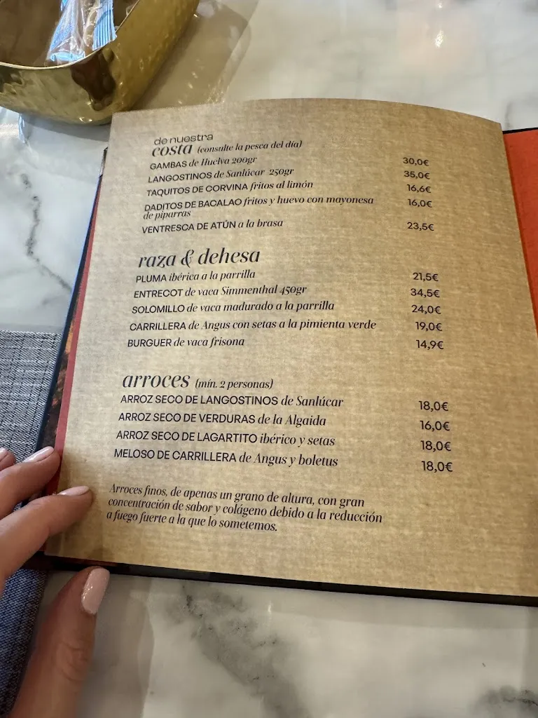 Menu_Restaurante LUCERO · Plaza del Cabildo_Sanlúcar de Barrameda_image_2