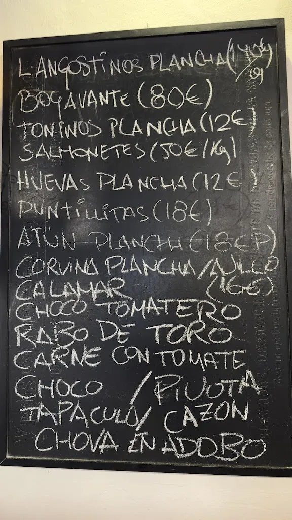 Menu_Taberna der Guerrita_Sanlúcar de Barrameda_image_2