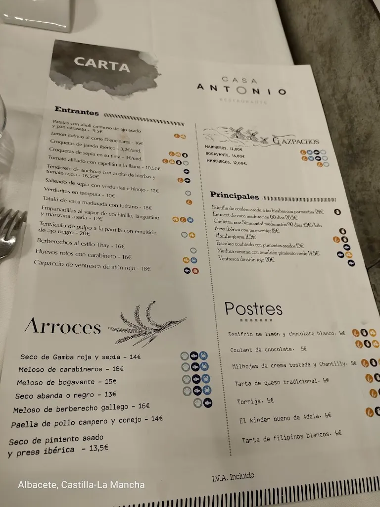 Menu_Casa Antonio Restaurante_Almansa_image_1
