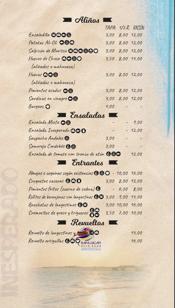 Menu_Inesperado_Sanlúcar de Barrameda_immagine_2