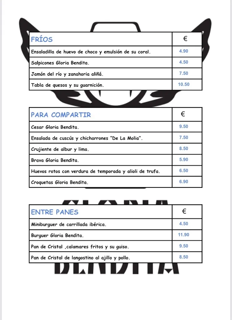 Menu_Gloria Bendita Cocina & Copas_Trebujena_image_1