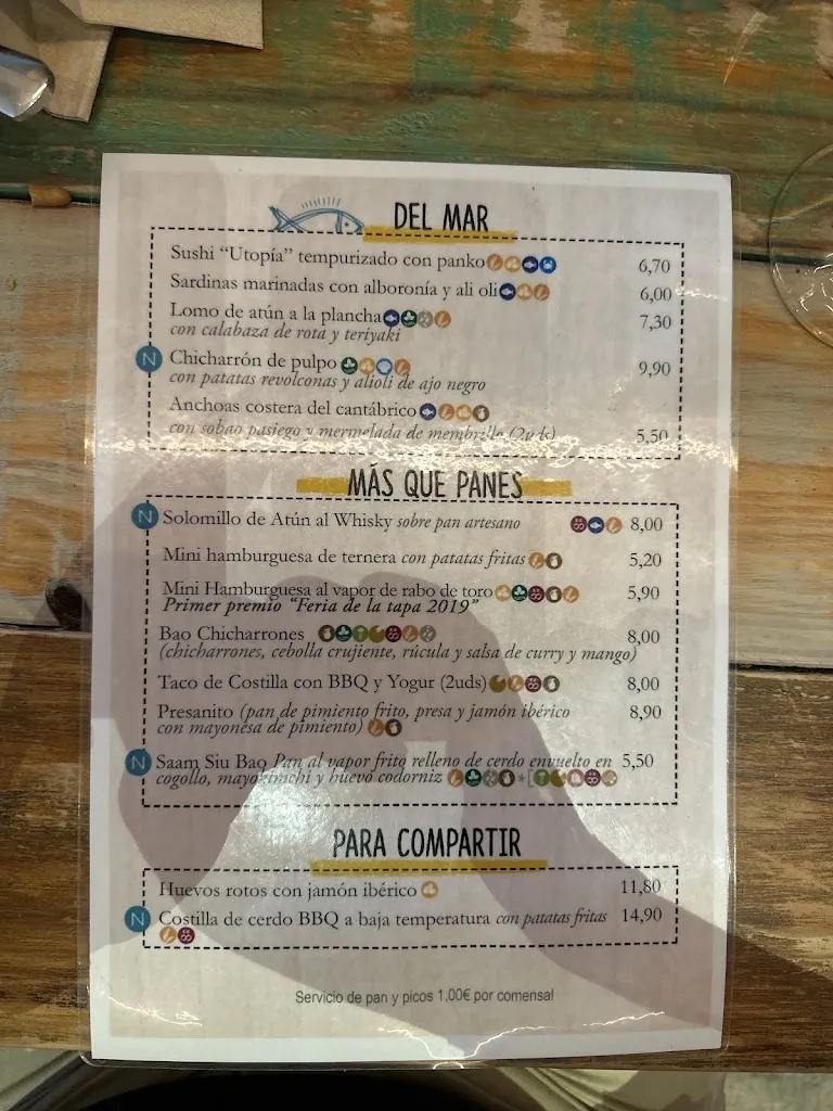 Menu_Utopia Tapas Restaurant_Rota_image_1