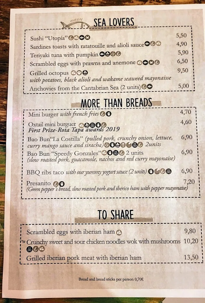 Menu_Utopia Tapas Restaurant_Rota_image_2