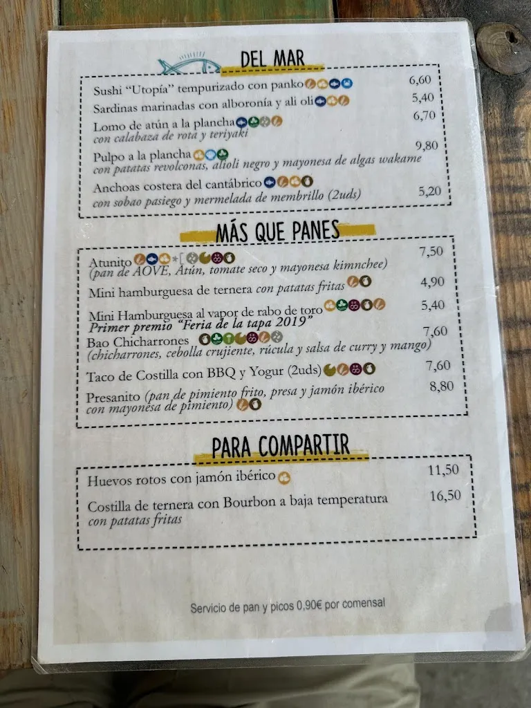 Menu_Utopia Tapas Restaurant_Rota_image_3