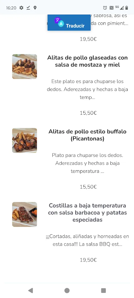 Menu_Azúcar de Cuba Beach Bar_Rota_immagine_4