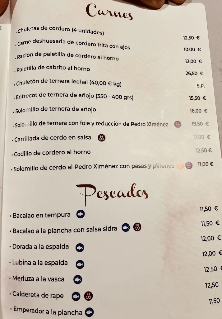Menü_Bar Restaurante Manolin_Almansa_Bild_2