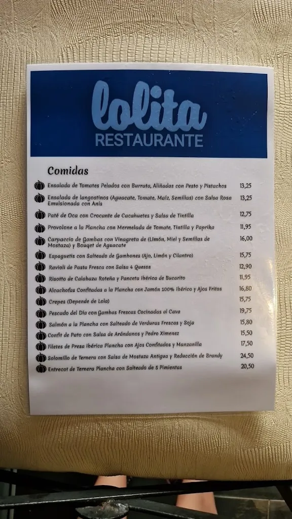 Menu_Lolita Restaurante_Rota_image_1